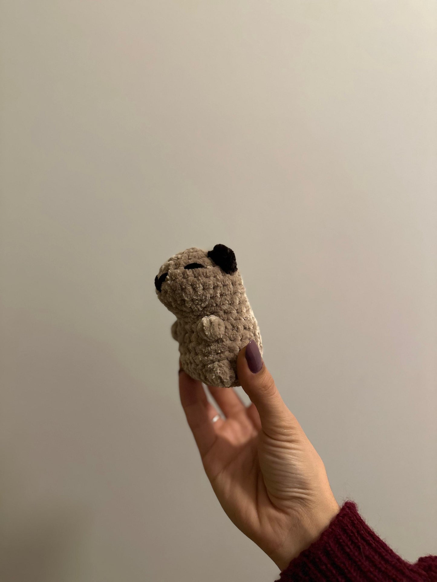 ✨ Handgemachtes Mini-Plüsch – liebevoll gehäkelt