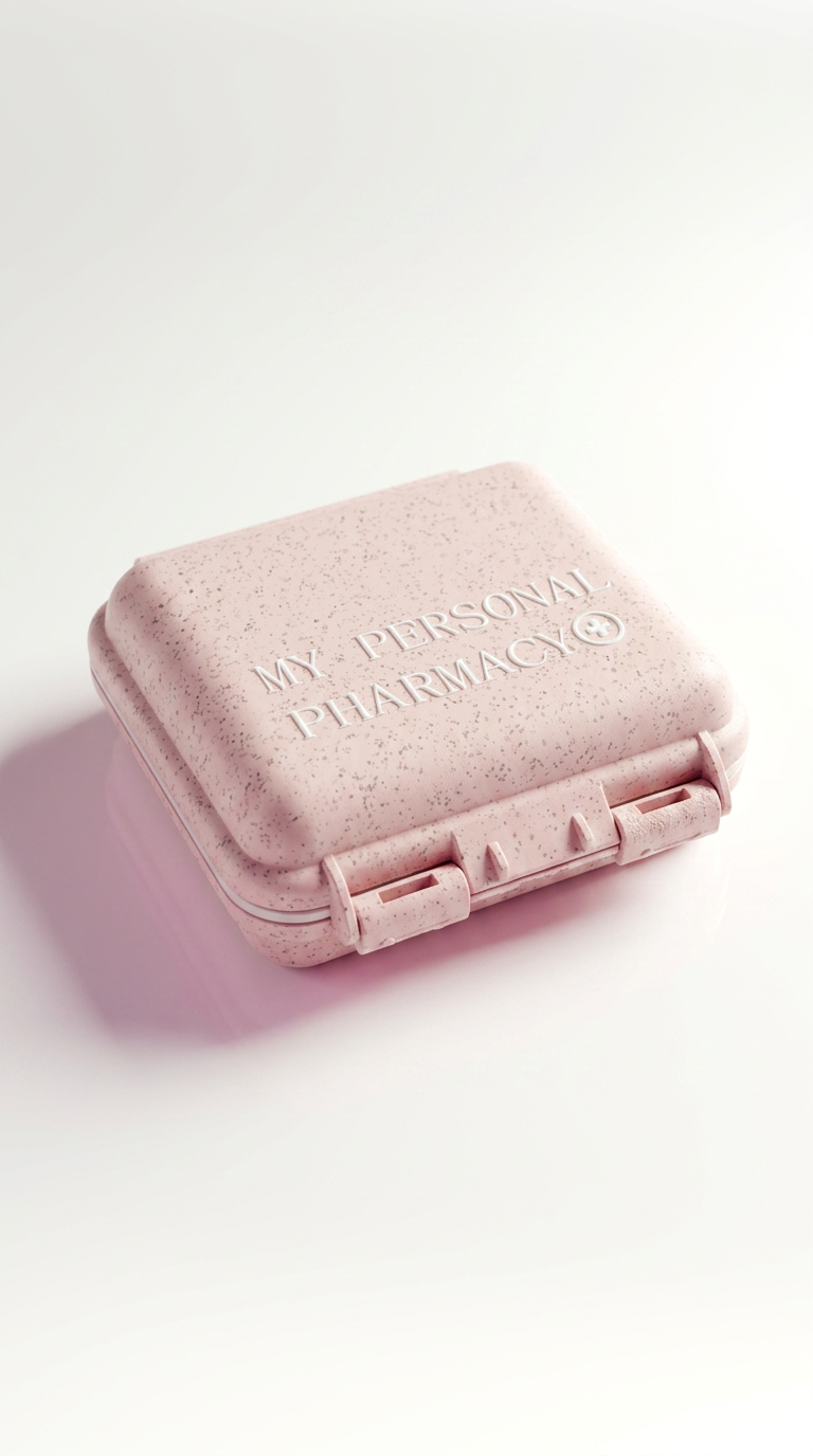 Mini Medikamentenbox – Stilvolle Aufbewahrung für unterwegs