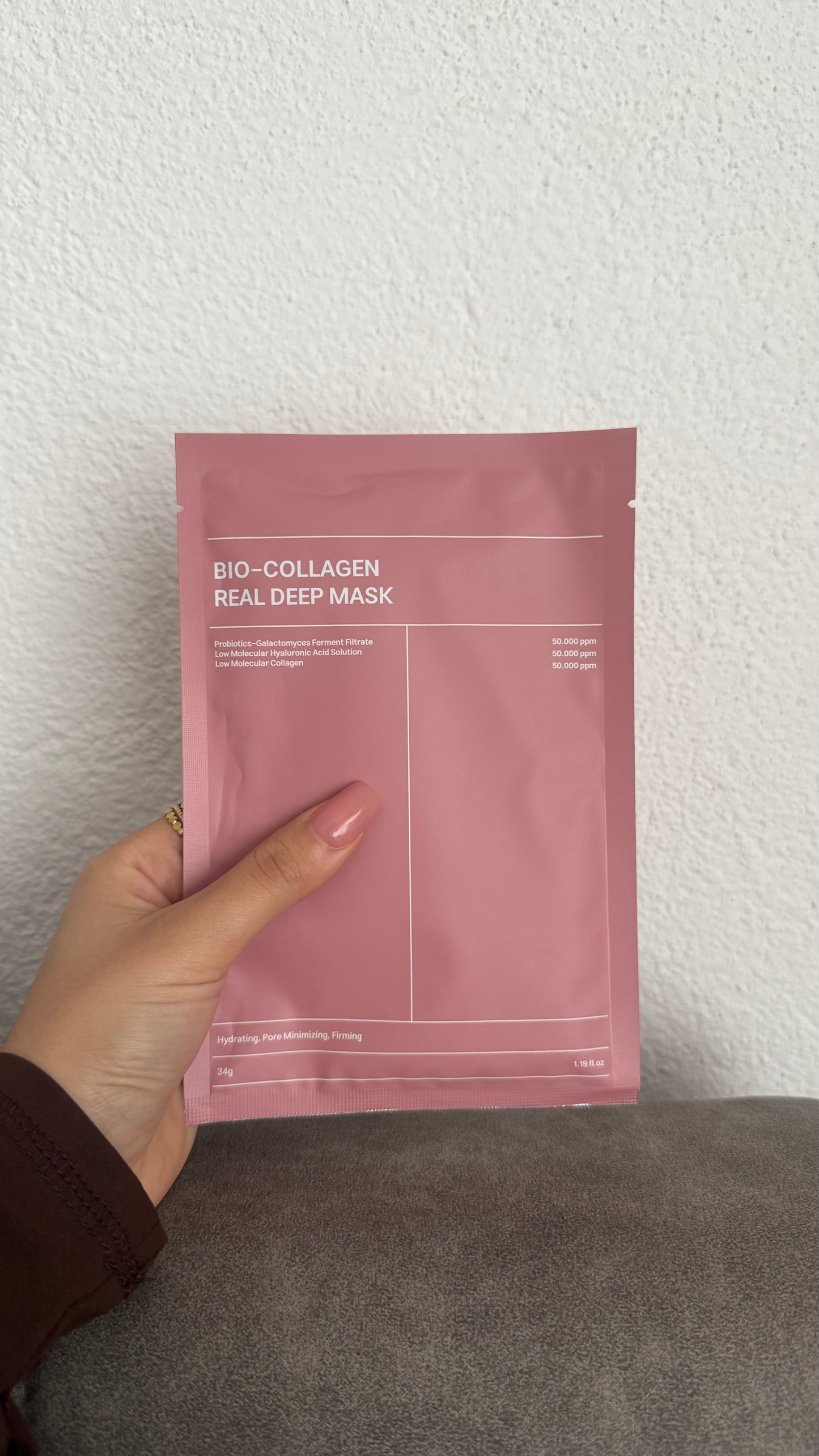 Bio-Collagen Real Deep Mask 🩷✨