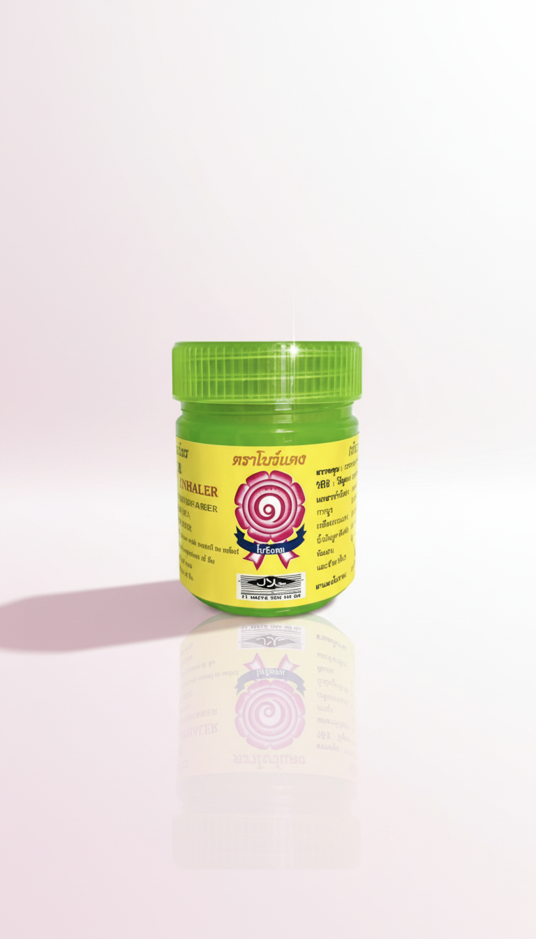 🌿 Thailändischer Kräuterinhalator – Frische & Entspannung für unterwegs! 🌬️
