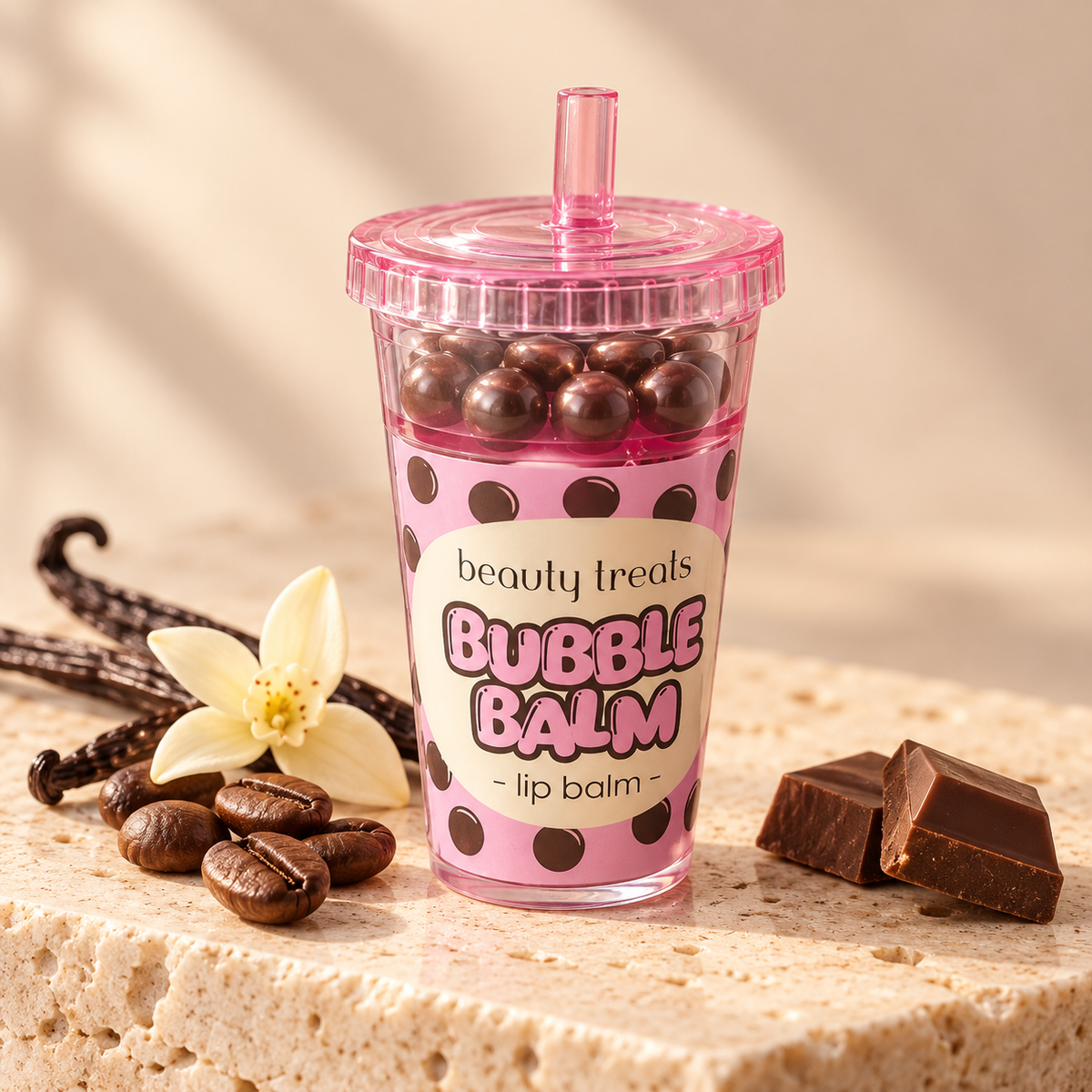 Bubble Balm – Lippenbalsam im Bubble-Tea-Design 🧋