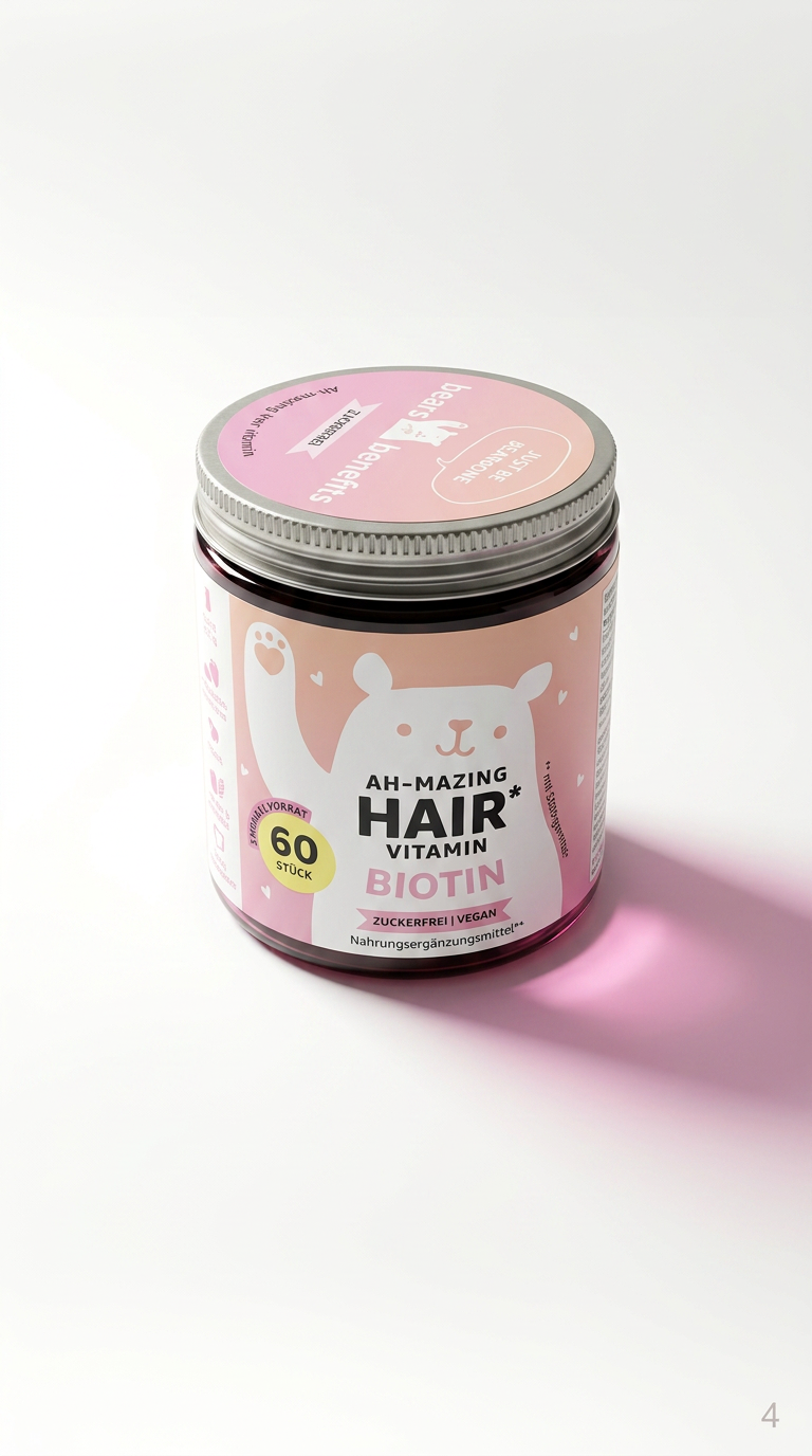 ✨ Hair Growth Gummibärchen – Für längeres, stärkeres & glänzendes Haar 🌱