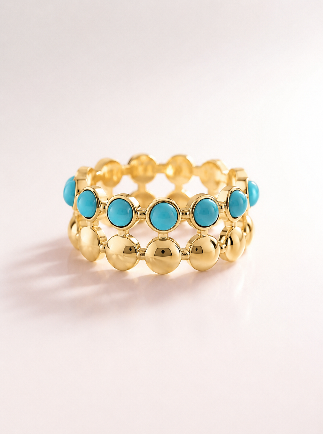 Verstellbarer Turquoise Glow Ring ✨💎