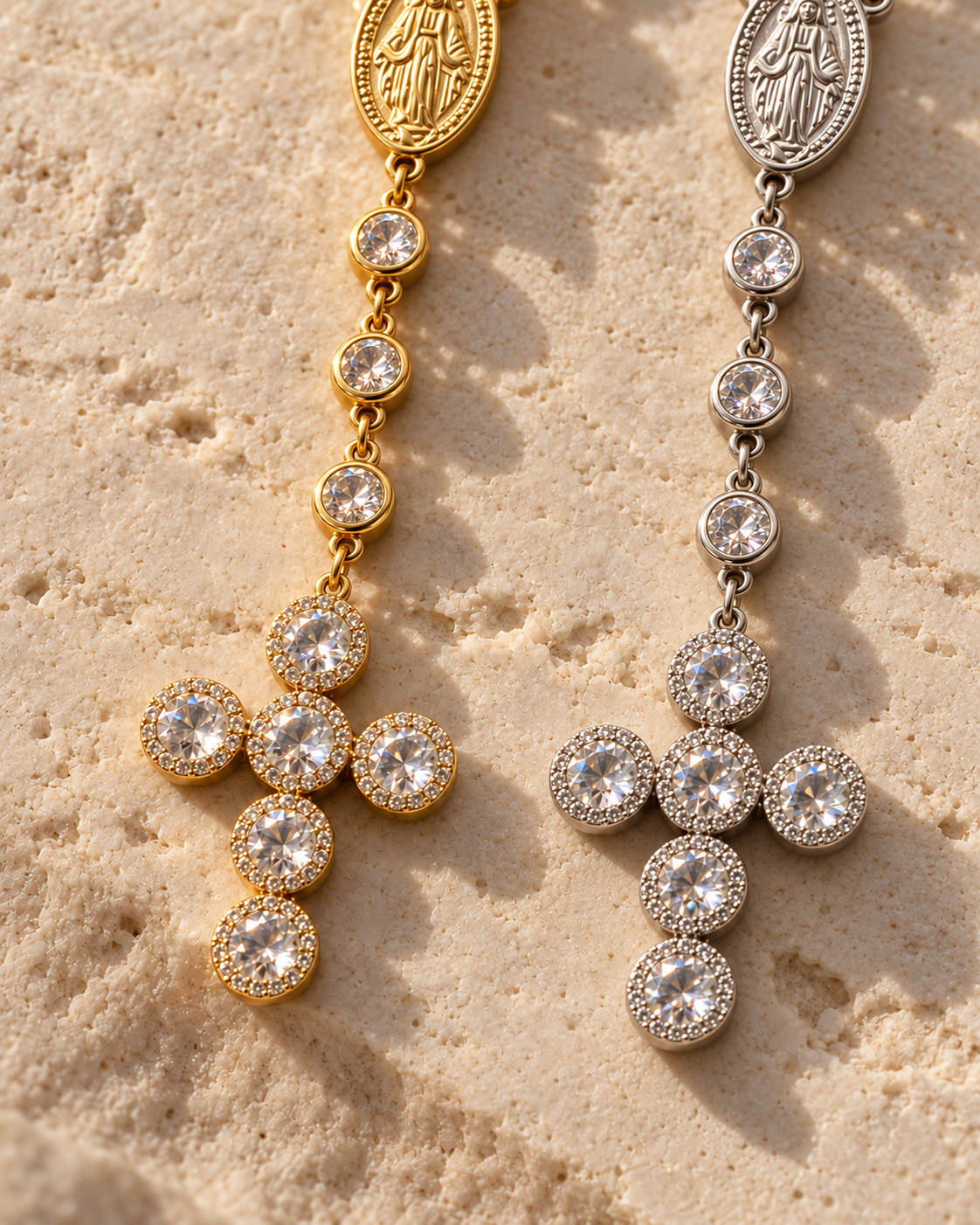 Halskette «Maria Sparkle» – Gold- oder Silberfarben