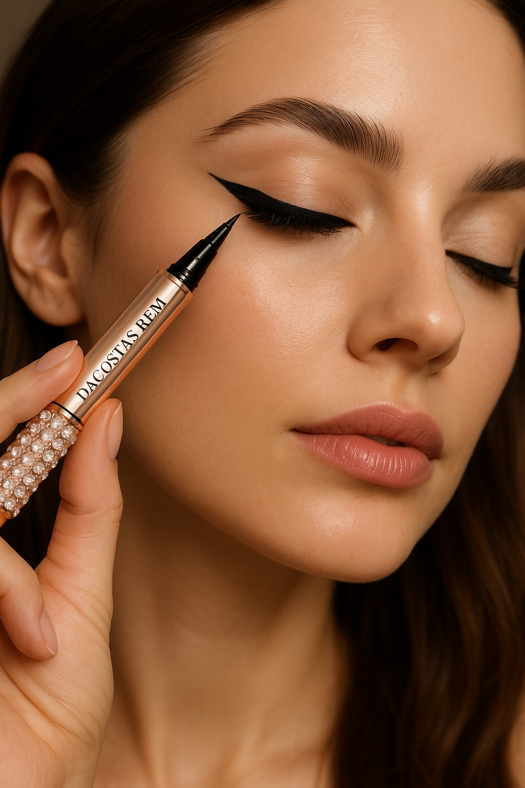 LAUNCH-Vorbestellung 🖤 Wasserfester Eyeliner mit Glitzergriff – By Dacostas Rem ✨ (limitiert)