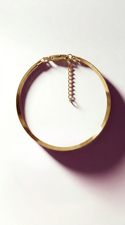 Armband Edelstahl Silber und Gold