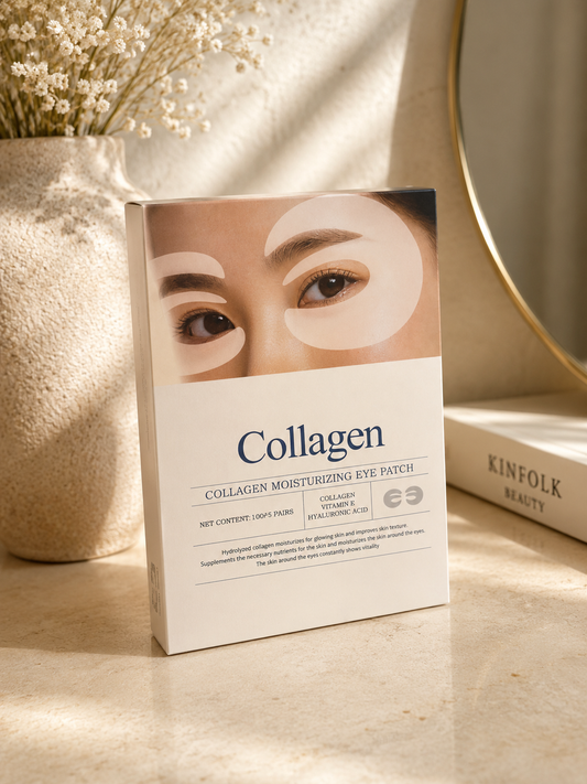 Collagen Film Eye Patches – Glow, Glättung & Wirkung gegen Augenringe ✨ (10 Stk in Box)