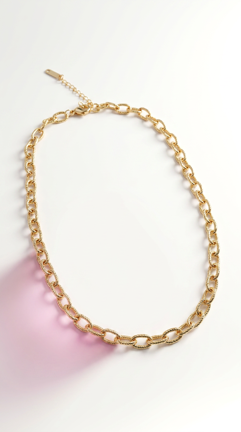 ✨ Gold Chain Halskette – Minimal Luxury ✨