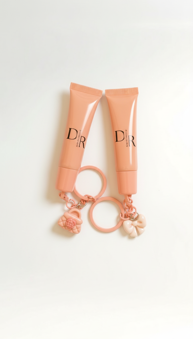 DACOSTAS REM – Schlüsselanhänger Lippenöl „Hazelnut Cream“ ✨