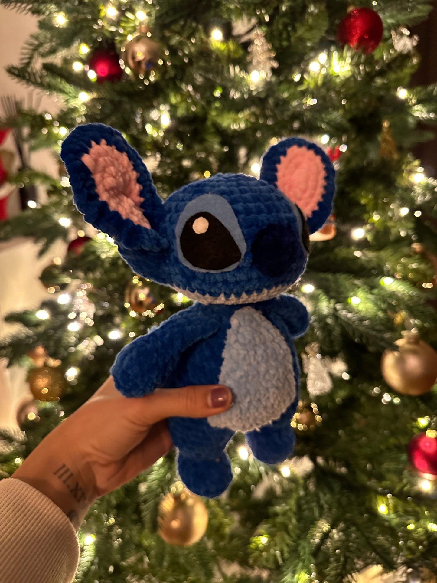 Gehäkelter Blau-Plüschfreund – Handgemacht & super weich