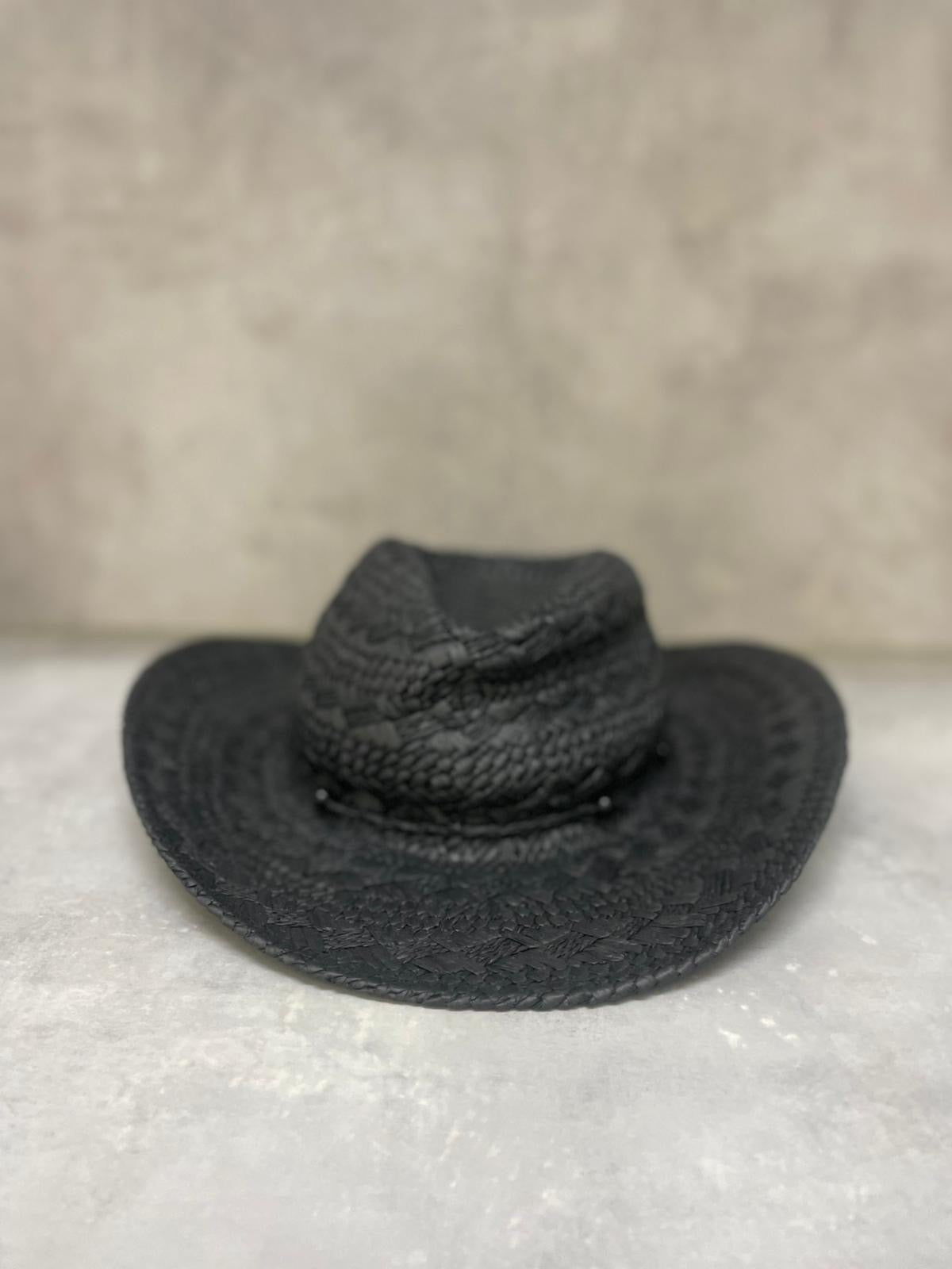 Cowboy Hut schwarz