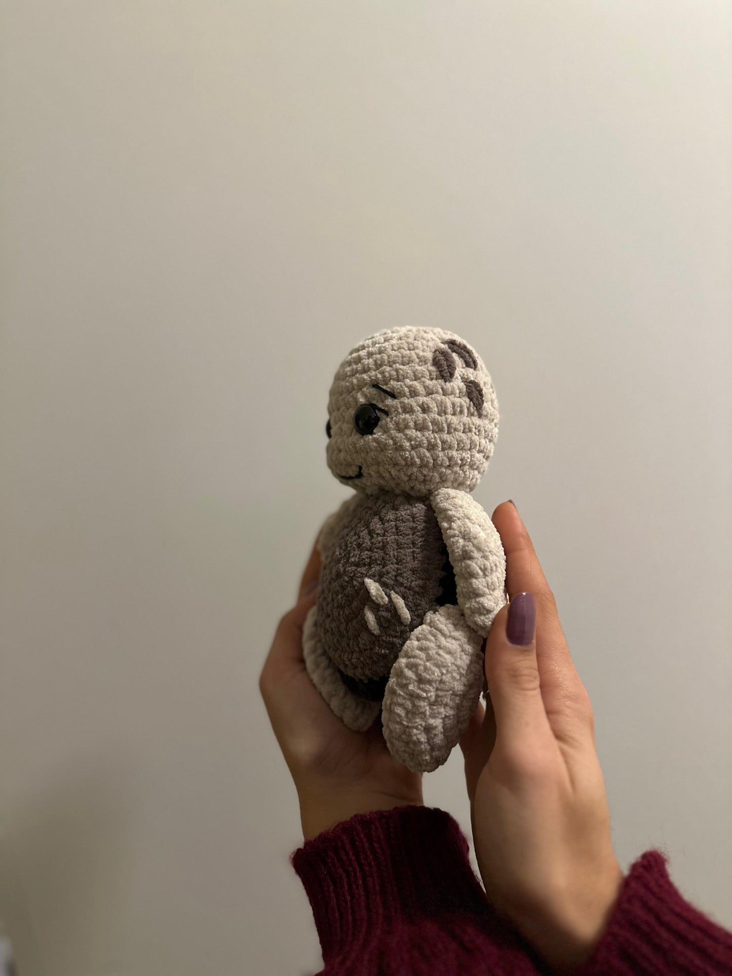 🧸 Handgemachte Häkel-Schildkröte – jedes Stück ein Unikat