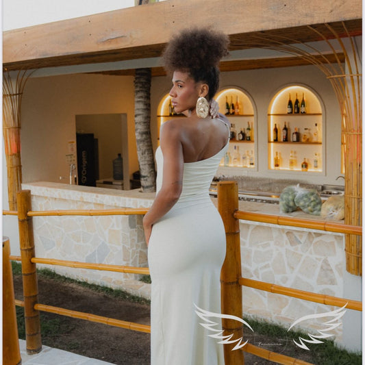 Amara One-Shoulder Dress S