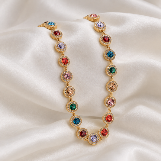 Rainbow Glow – Kette & Armband