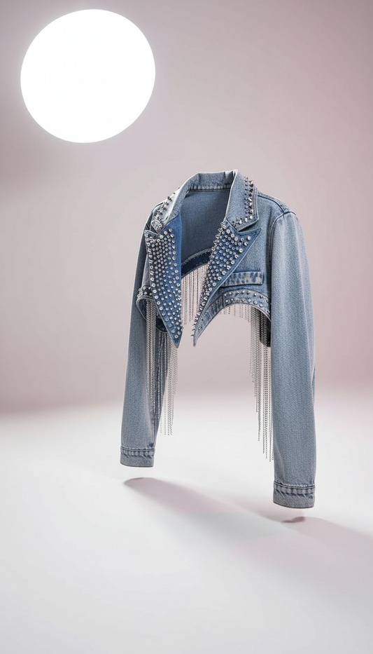 Festival Jacke mit Strasssteinen ✨