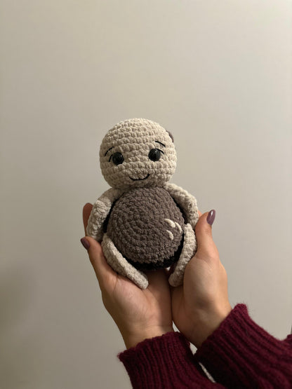 🧸 Handgemachte Häkel-Schildkröte – jedes Stück ein Unikat