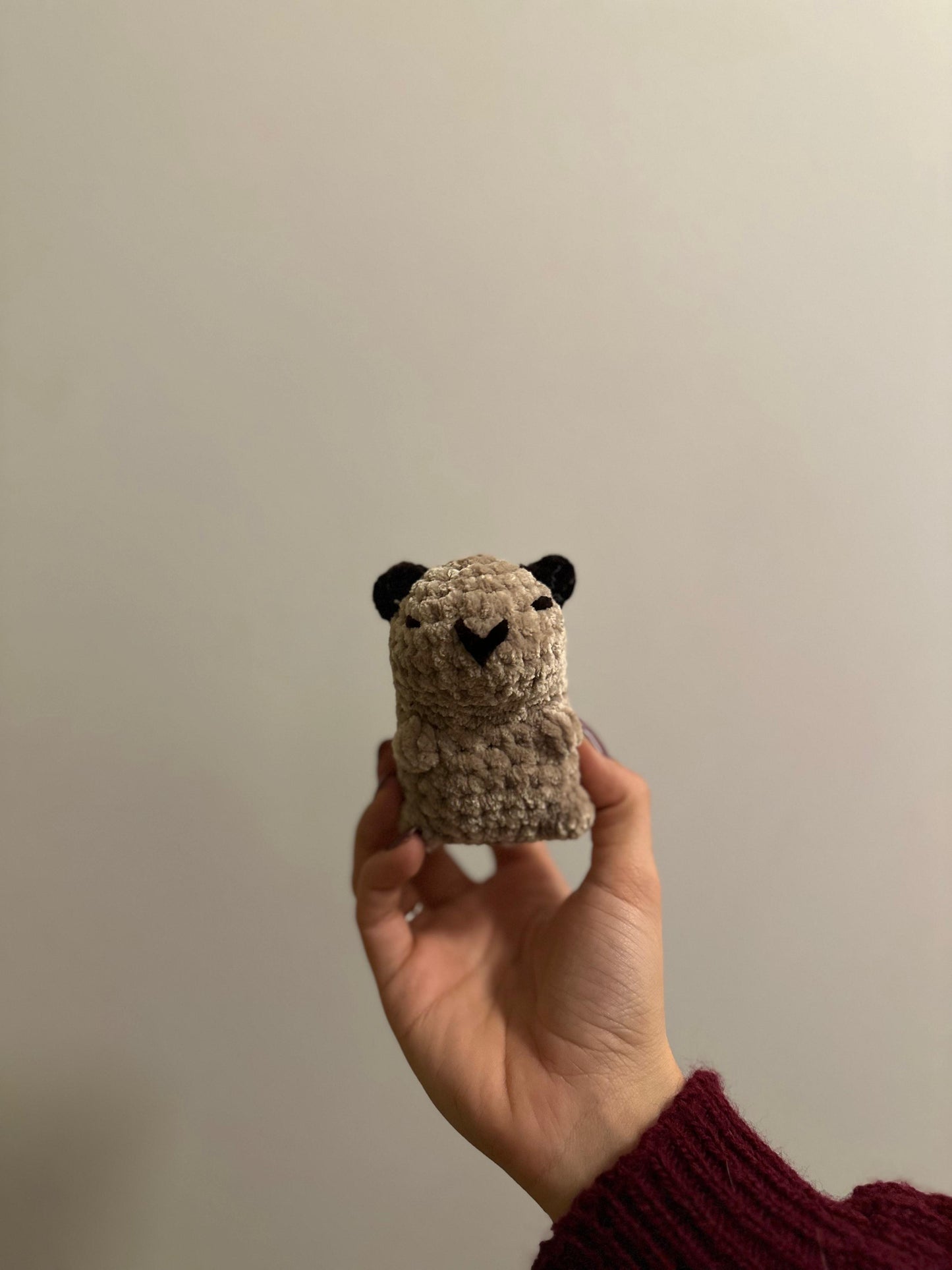 ✨ Handgemachtes Mini-Plüsch – liebevoll gehäkelt