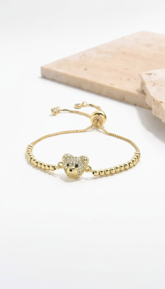 Armband „Golden Bear“ – Gold ✨