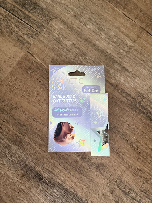 Galactic Sparkle – Hair, Body & Face Glitters ✨