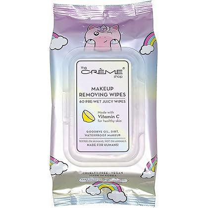 The Crème Shop – Makeup Removing Wipes (60 Stück)