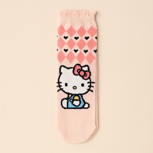 Sanrio Charakter Socken – 5er Pack 🧦✨