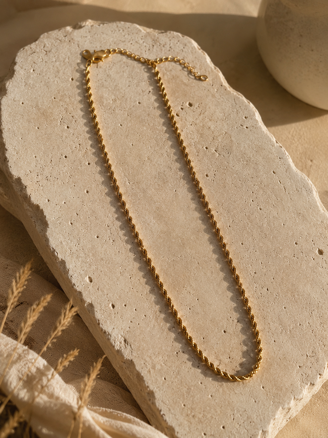 Gold Rope Chain Gold & Silber