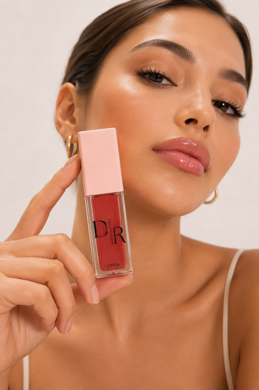 Dacostas Rem Lip Oil – Rosewood & Hazelnut Cream