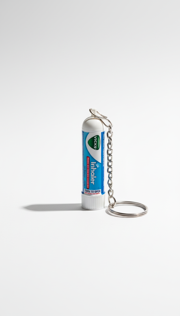 Vicks Inhaler Schlüsselanhänger – Frische für unterwegs 💙