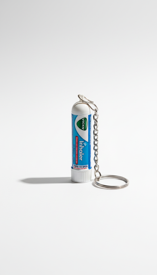 Vicks Inhaler Schlüsselanhänger – Frische für unterwegs 💙