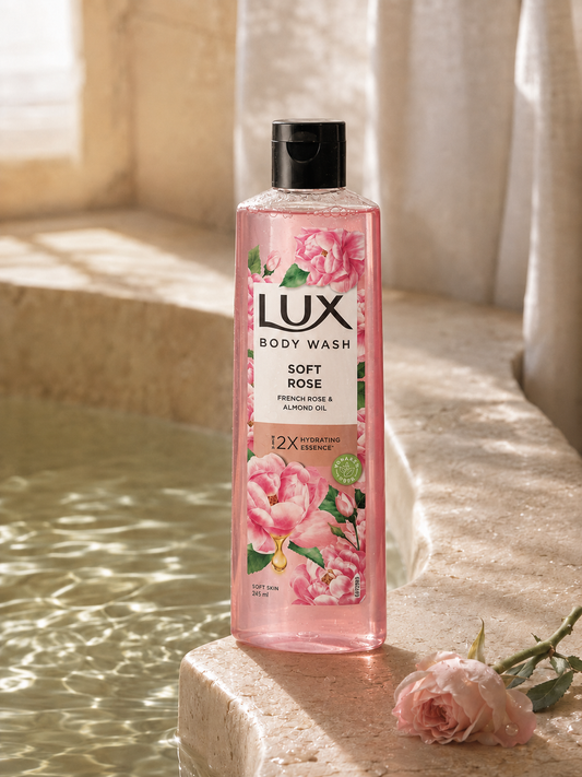 Lux Soft Rose Body Wash – 245 ml