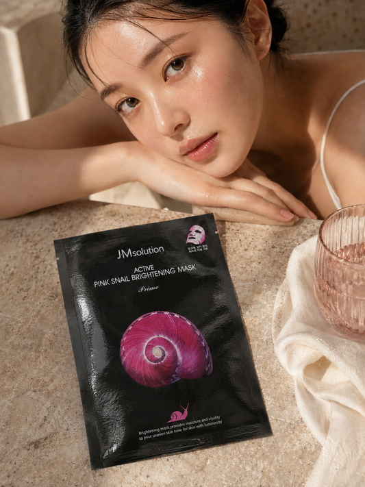 JMsolution Active Pink Snail Brightening Mask