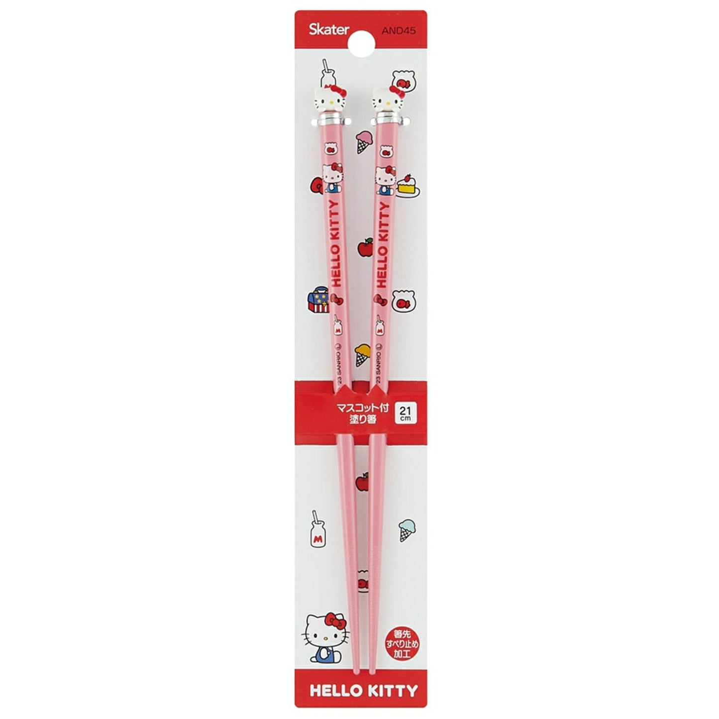 🍜 Hello Kitty Essstäbchen – Pink Edition (21 cm)