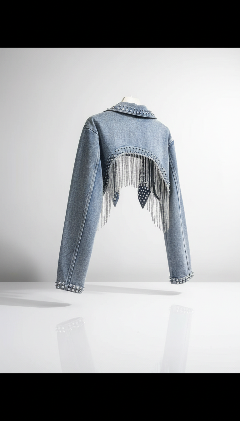 Festival Jacke mit Strasssteinen ✨