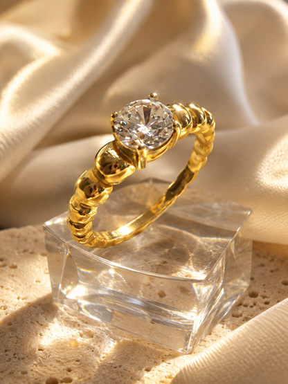 Golden Spark Ring