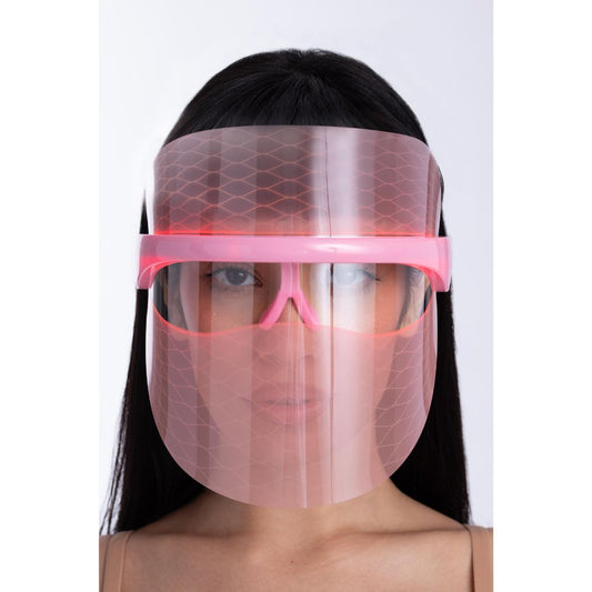 SKIN GYM
Rosafarbene LED-Gesichtsmaske 🤍