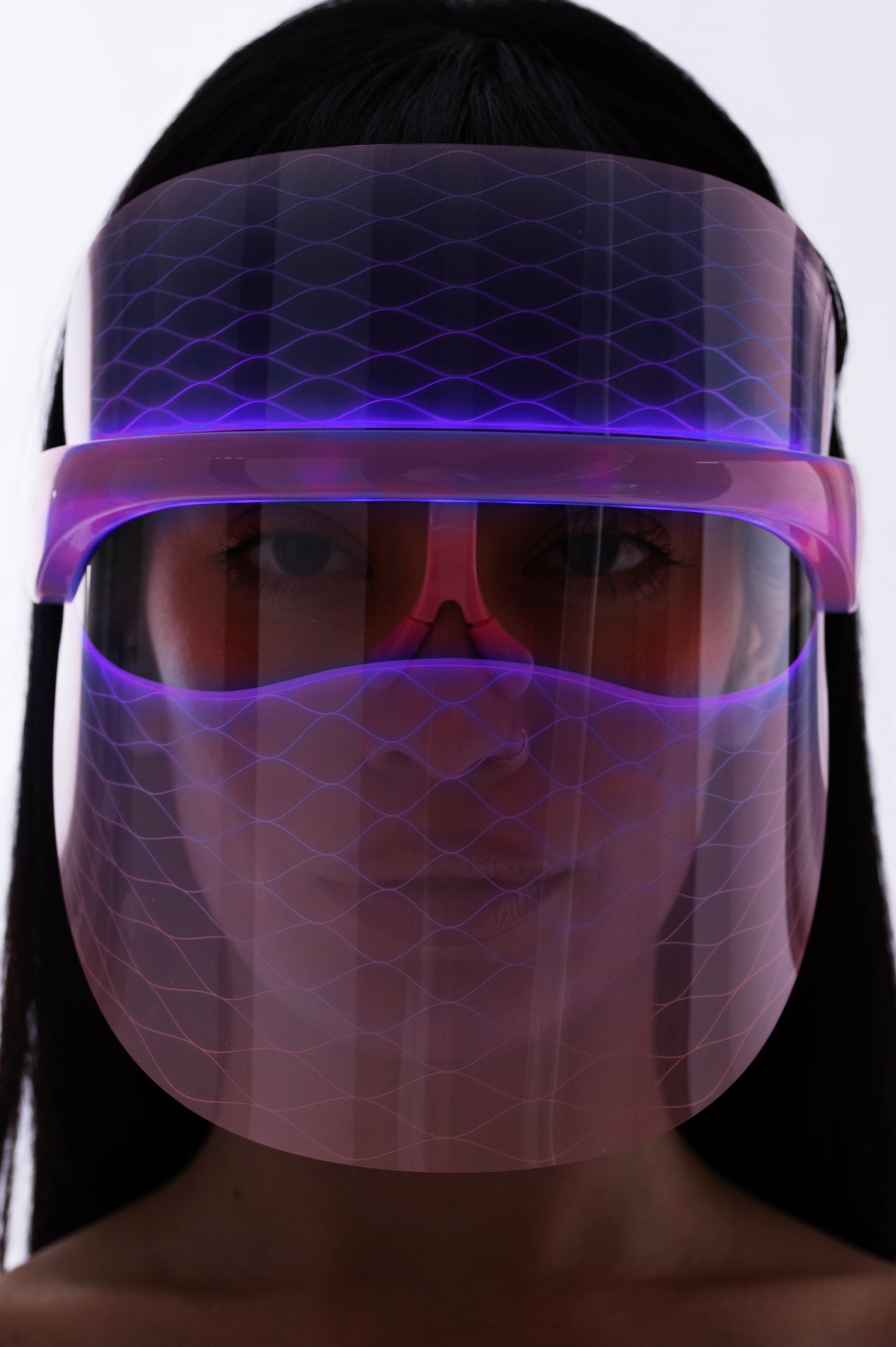 SKIN GYM
Rosafarbene LED-Gesichtsmaske 🤍