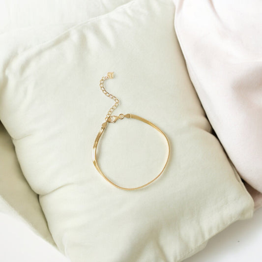 Armband Edelstahl Silber und Gold