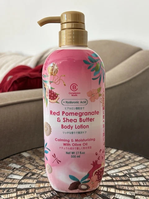 Red Pomegranate & Shea Butter Body Lotion (500 ml)