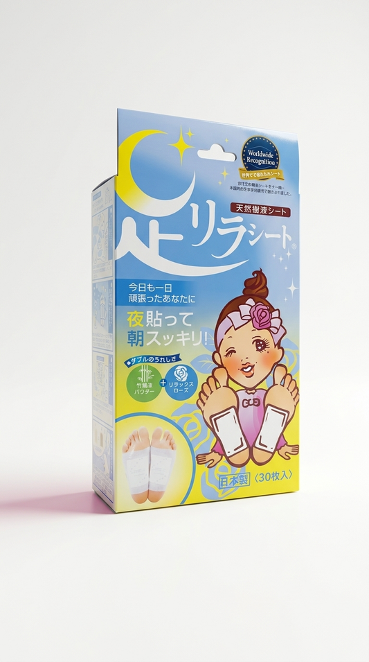 Detox Fußpflaster – Overnight Entgiftung & Frische am Morgen 🌙✨