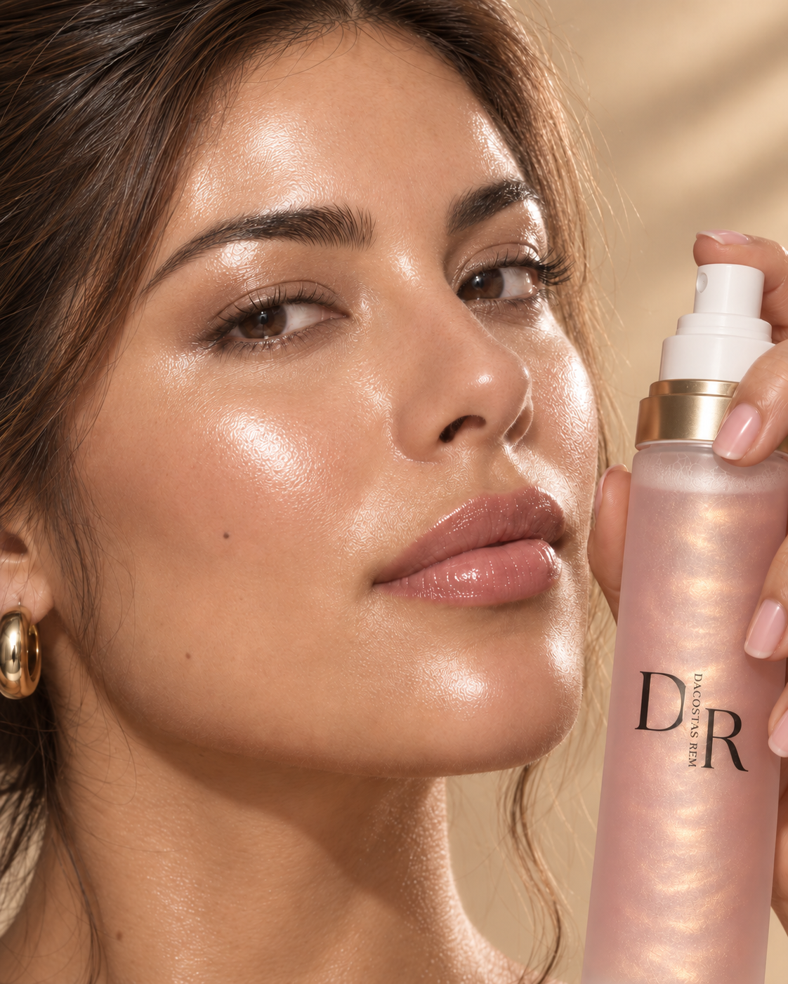 DACOSTAS REM Shimmer Setting Spray – Glass Skin Glow