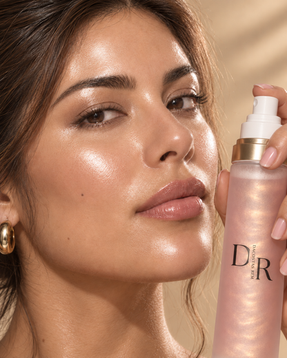 DACOSTAS REM Shimmer Setting Spray – Glass Skin Glow