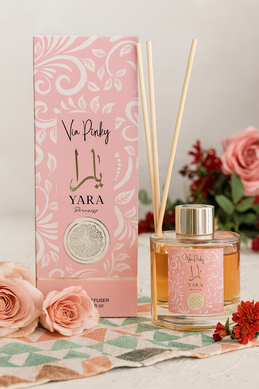 Via Pinky – YARA Princess Raumduft Diffuser (100 ml) 🌺