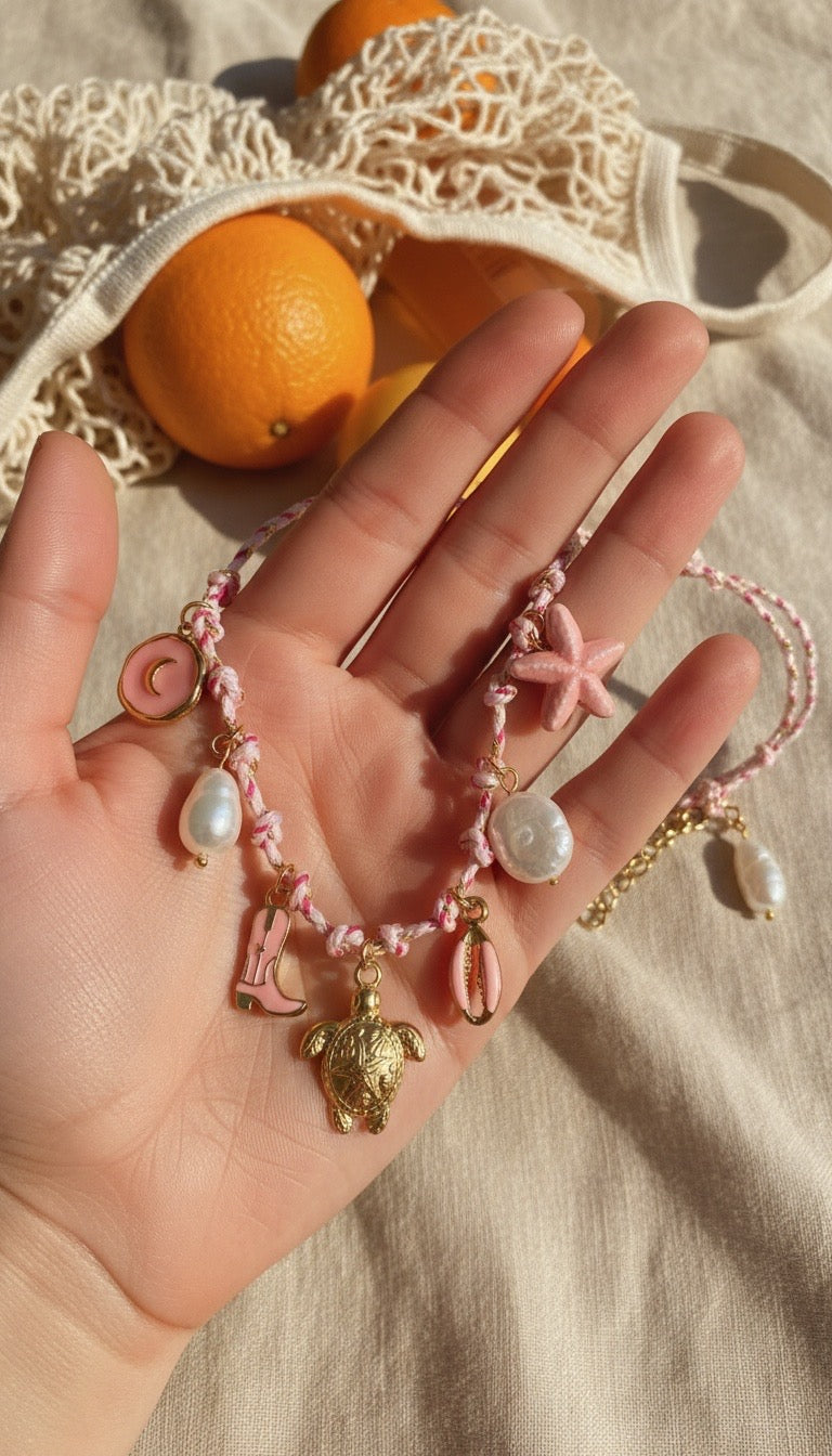 Ocean Charm Halskette – Edelstahl & wasserfest 🐚🌊