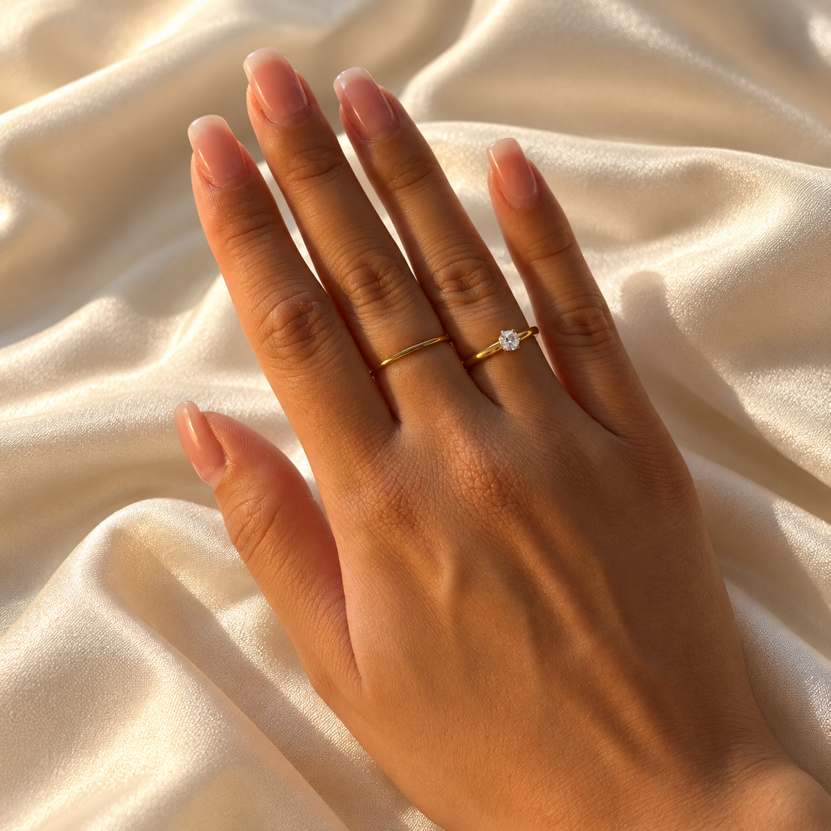 Simply Shine – Filigraner Ring mit Schmuckstein