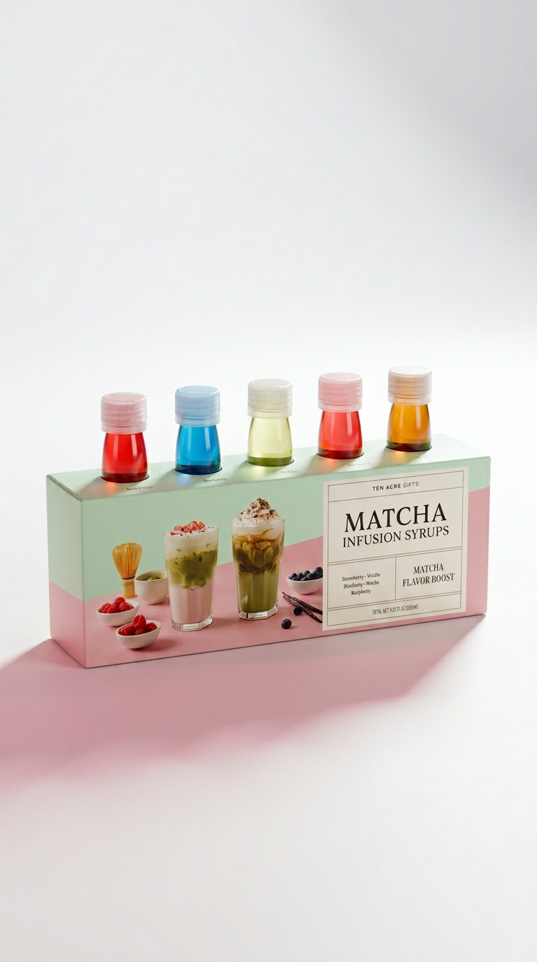 MATCHA INFUSION SYRUPS SET – 5 FLAVOURS 🍵✨
