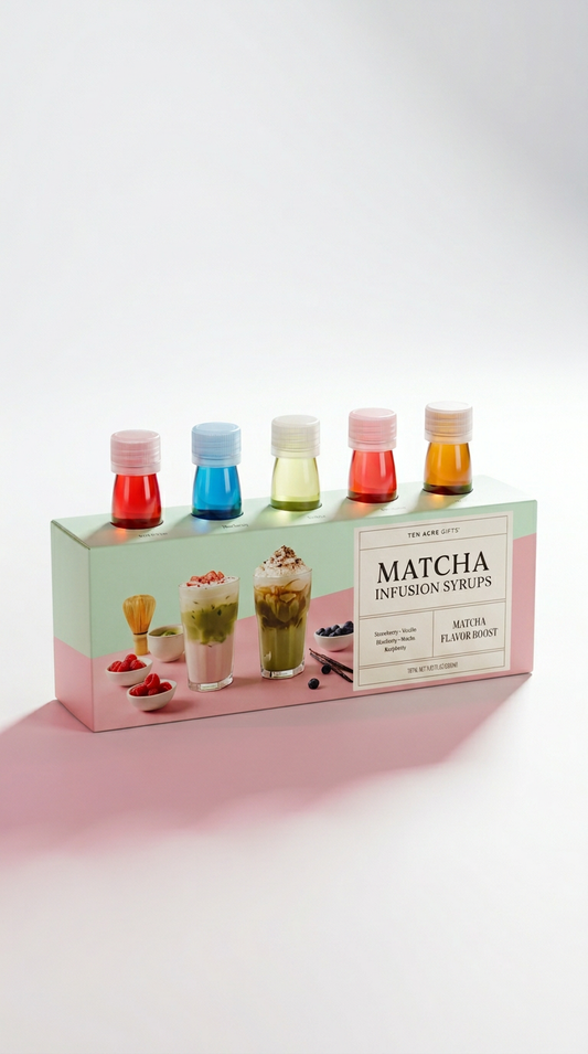 MATCHA INFUSION SYRUPS SET – 5 FLAVOURS 🍵✨