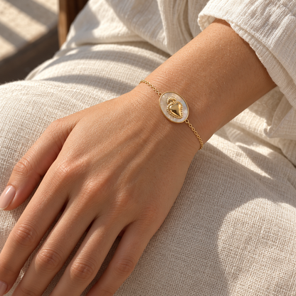 Armband mit portugiesischem Herz – Gold oder Silber