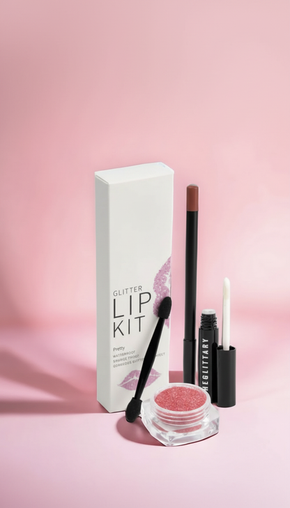 ✨ Glitzerndes Lip-Kit für ultra-strahlende Lippen (Vorbestellung in 2-3 Wochen lieferbar)