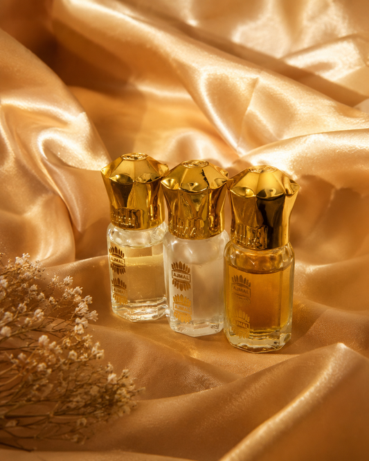 Ajmal Gold Series Parfumöl – White Oud / Blu Moon / Dubai Oud ✨