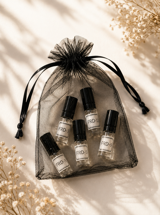 Muster Set 5Stk à 1ml Fragrance RD – Exklusives Parfüm Extrakt | Inspiriert von Luxus-Düften